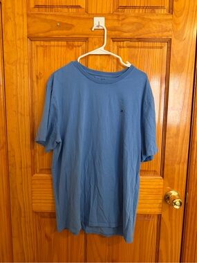 Tommy Hilfiger Men’s Crewneck T‑Shirt in Slate Blue
